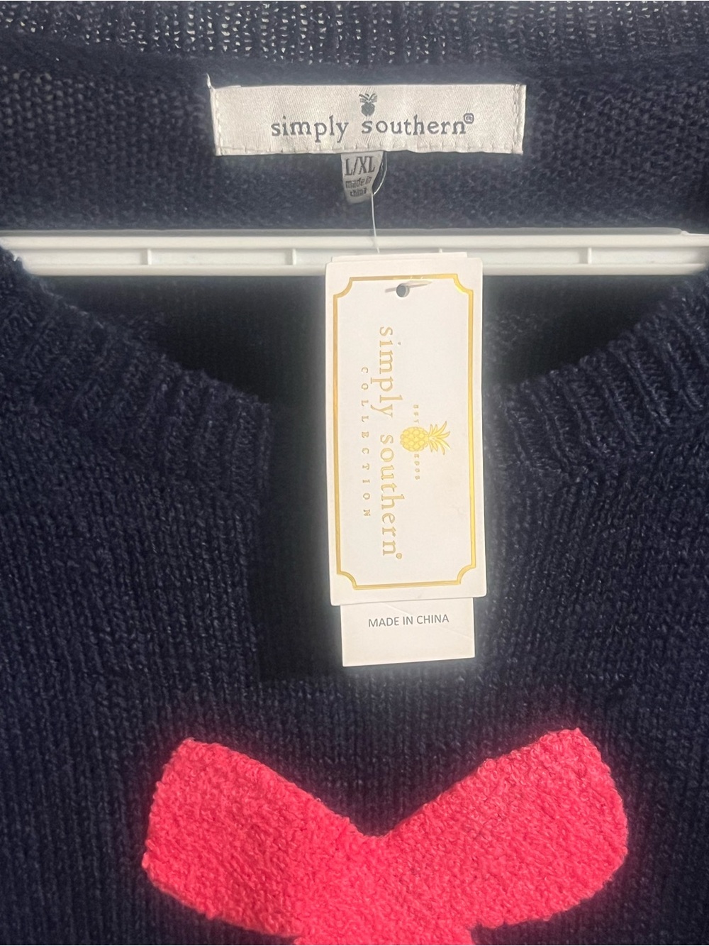 NWT Simply Southern Women’s Sweater ~ Large/XL - Picture 2 of 3